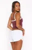 Follow Me Around Shorts Grey Marle sold by White Fox Boutique