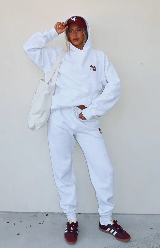 Capsule 9 Star Of The Moment Sweatpants Grey Marle sold by White Fox Boutique