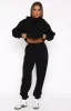 Capsule 9 Western Classic Sweatpants Black sold by White Fox Boutique