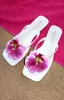 Reza Sandals White/Purple sold by White Fox Boutique