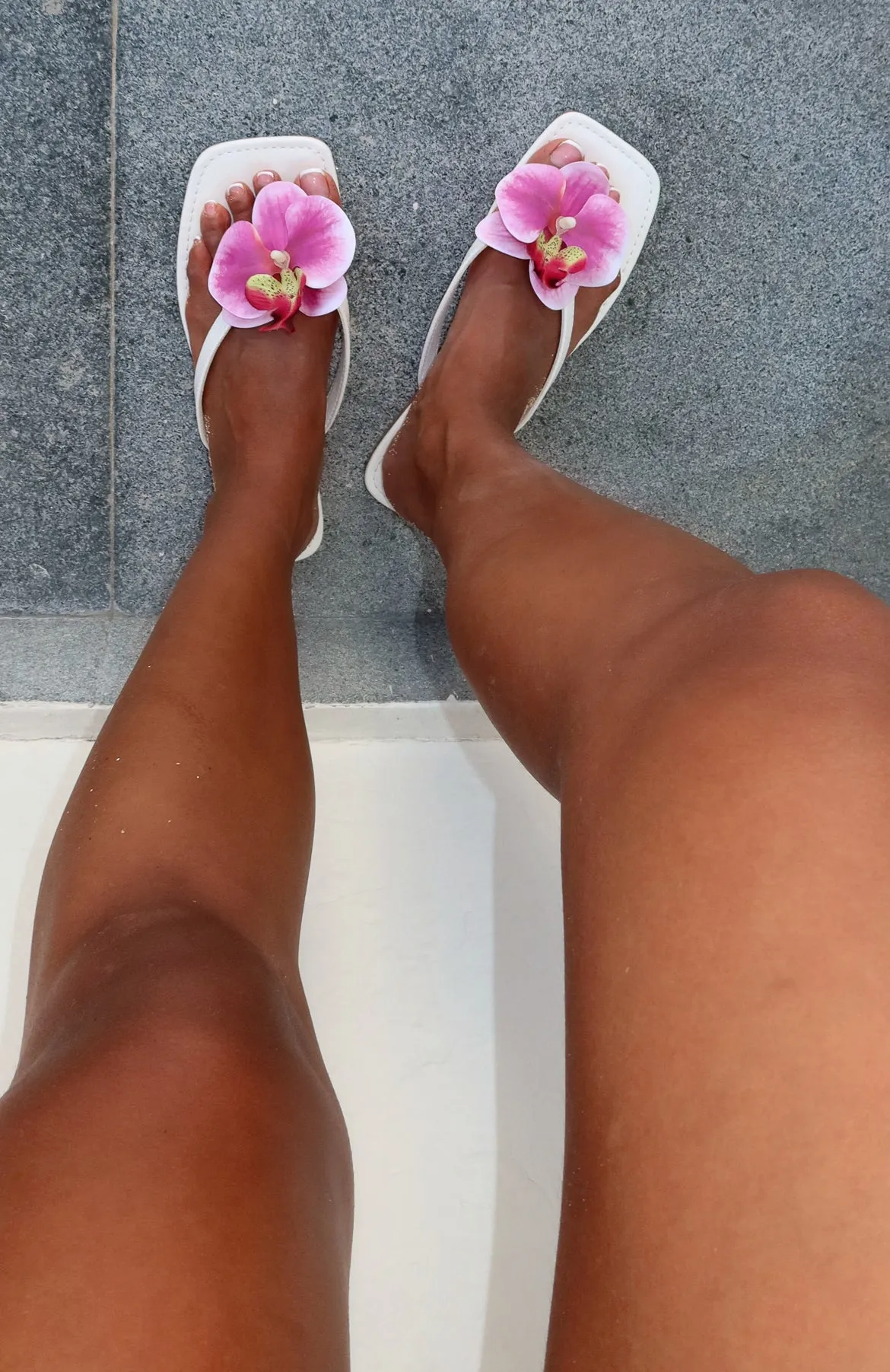 Reza Sandals White/Purple sold by White Fox Boutique product image thumbnail 4