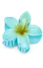 Floral Charm Hair Clip Blue sold by White Fox Boutique
