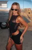 Midnight Drive Top Black sold by White Fox Boutique