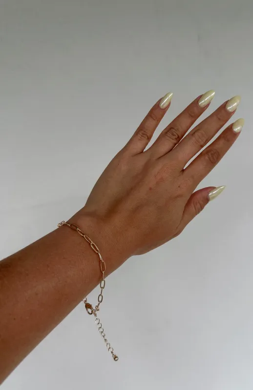 Aklina Bracelet Gold sold by White Fox Boutique