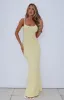Came A Long Way Crochet Maxi Dress Lemon sold by White Fox Boutique