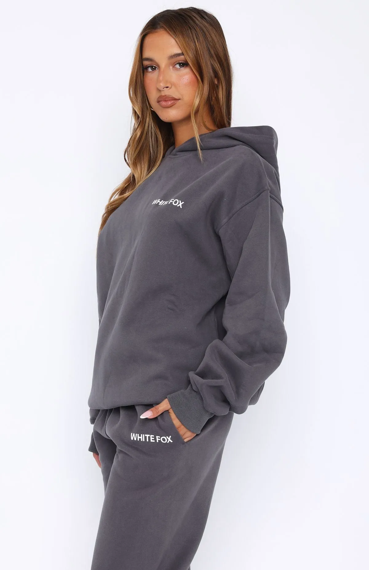 Core Classic Oversized Hoodie Volcanic sold by White Fox Boutique product image thumbnail 4
