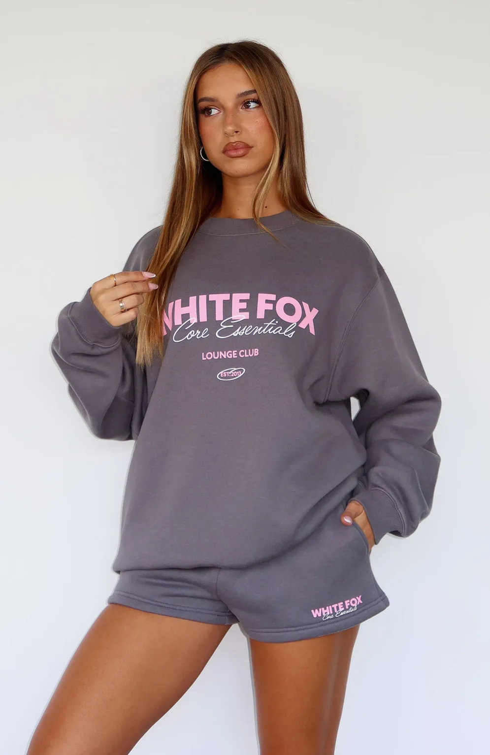 Core Essentials Oversized Sweater Volcanic sold by White Fox Boutique