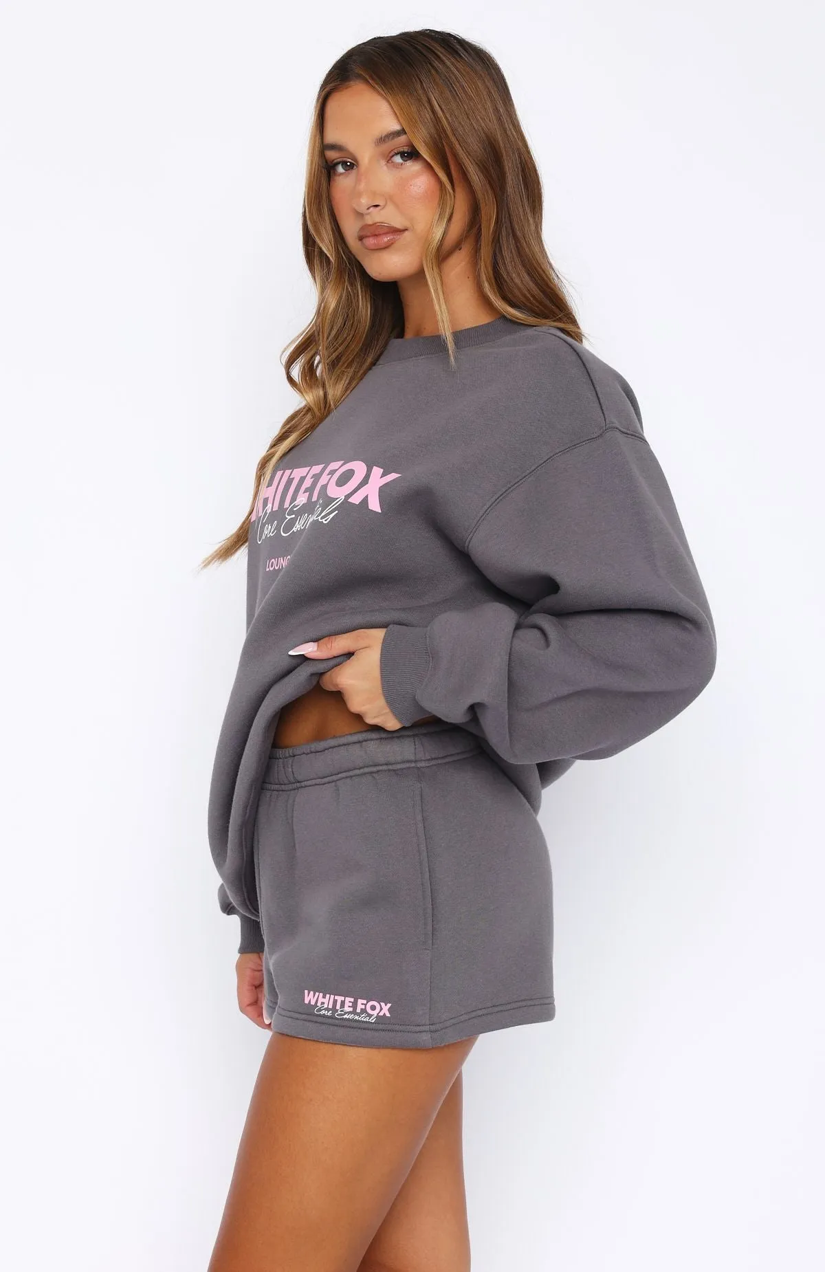 Core Essentials Lounge Shorts Volcanic sold by White Fox Boutique product image thumbnail 3