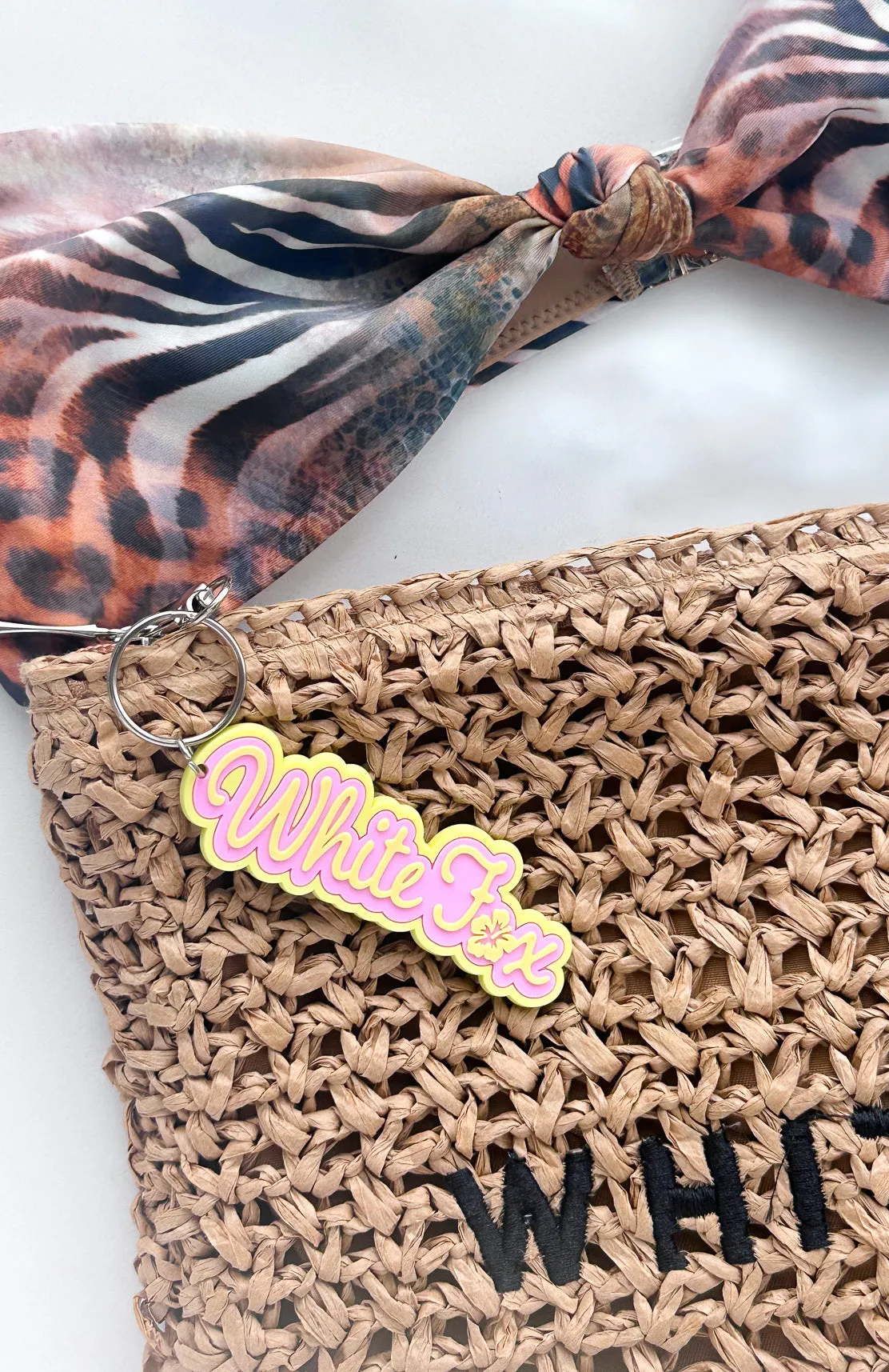 Got The Sun Keychain Yellow/Pink sold by White Fox Boutique product image thumbnail 3