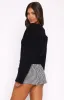 Brooklyn City Knit Sweater Black sold by White Fox Boutique
