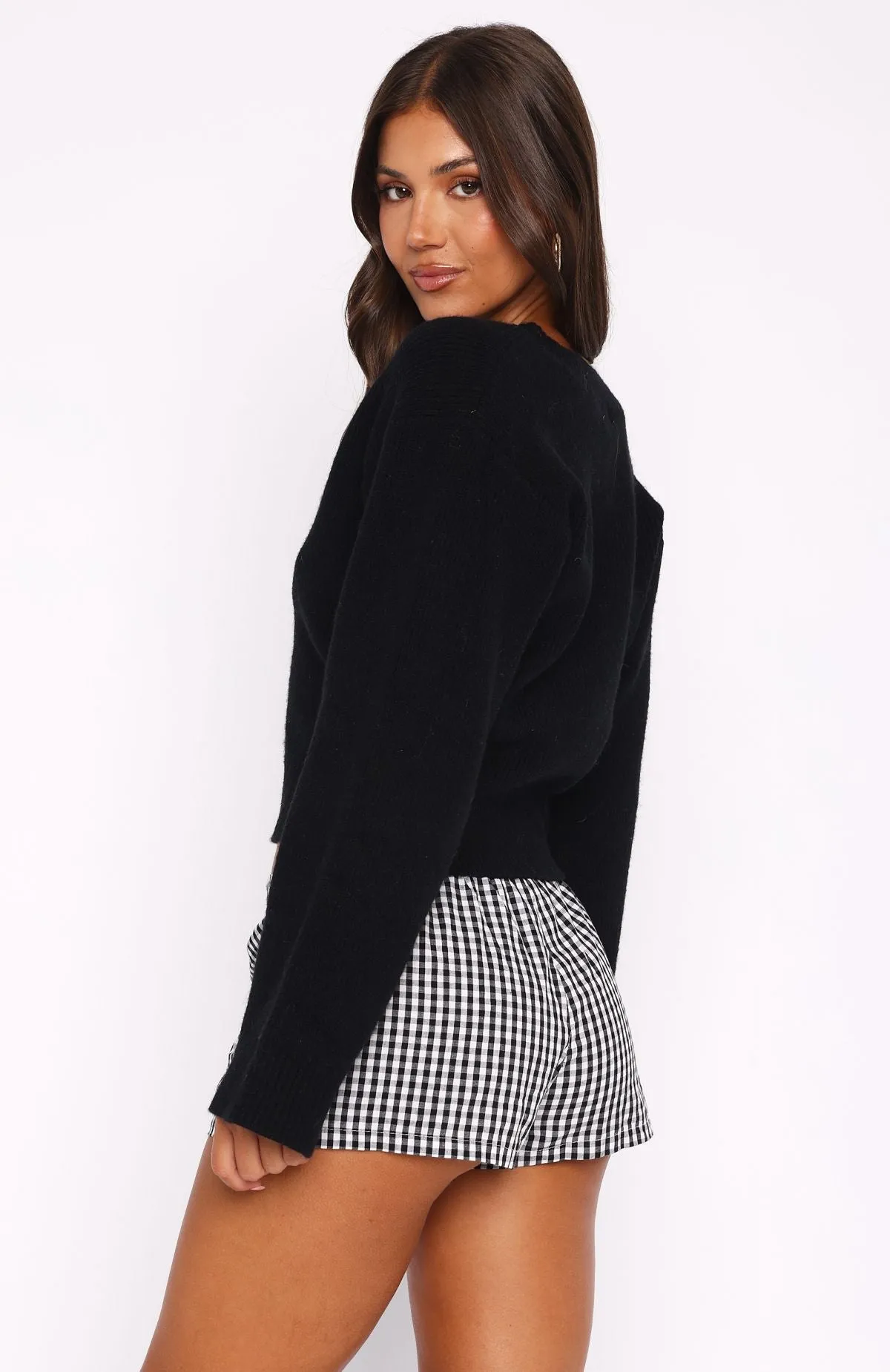 Brooklyn City Knit Sweater Black sold by White Fox Boutique product image thumbnail 4