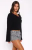 Brooklyn City Knit Sweater Black sold by White Fox Boutique