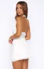Diamonds Are Forever Mini Dress White sold by White Fox Boutique