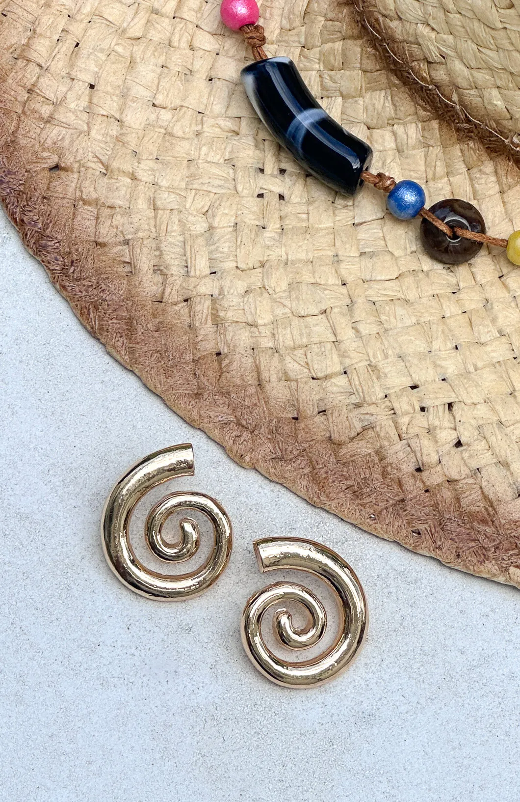 Palila Earrings Gold sold by White Fox Boutique product image thumbnail 3