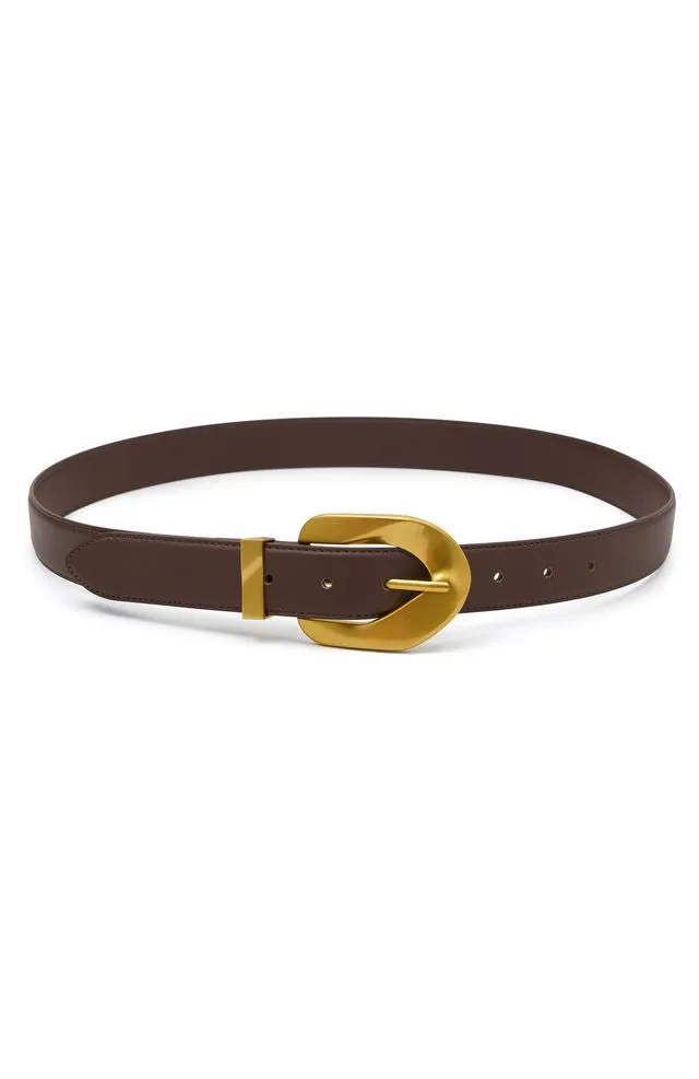 Nashville Belt Chocolate/Vintage Gold sold by White Fox Boutique product image thumbnail 2