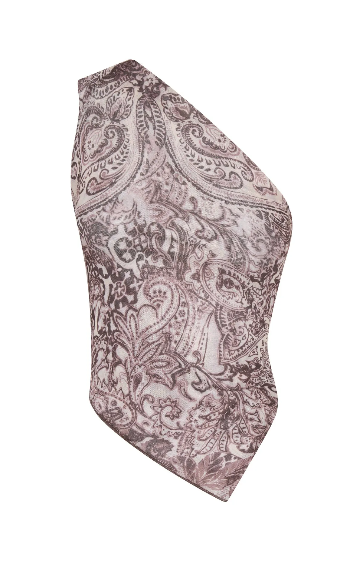 In Your Dreams Top Chocolate Paisley sold by White Fox Boutique product image thumbnail 5