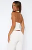 Firestorm Halter Top Off White sold by White Fox Boutique