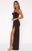 True Love Maxi Dress Chocolate sold by White Fox Boutique