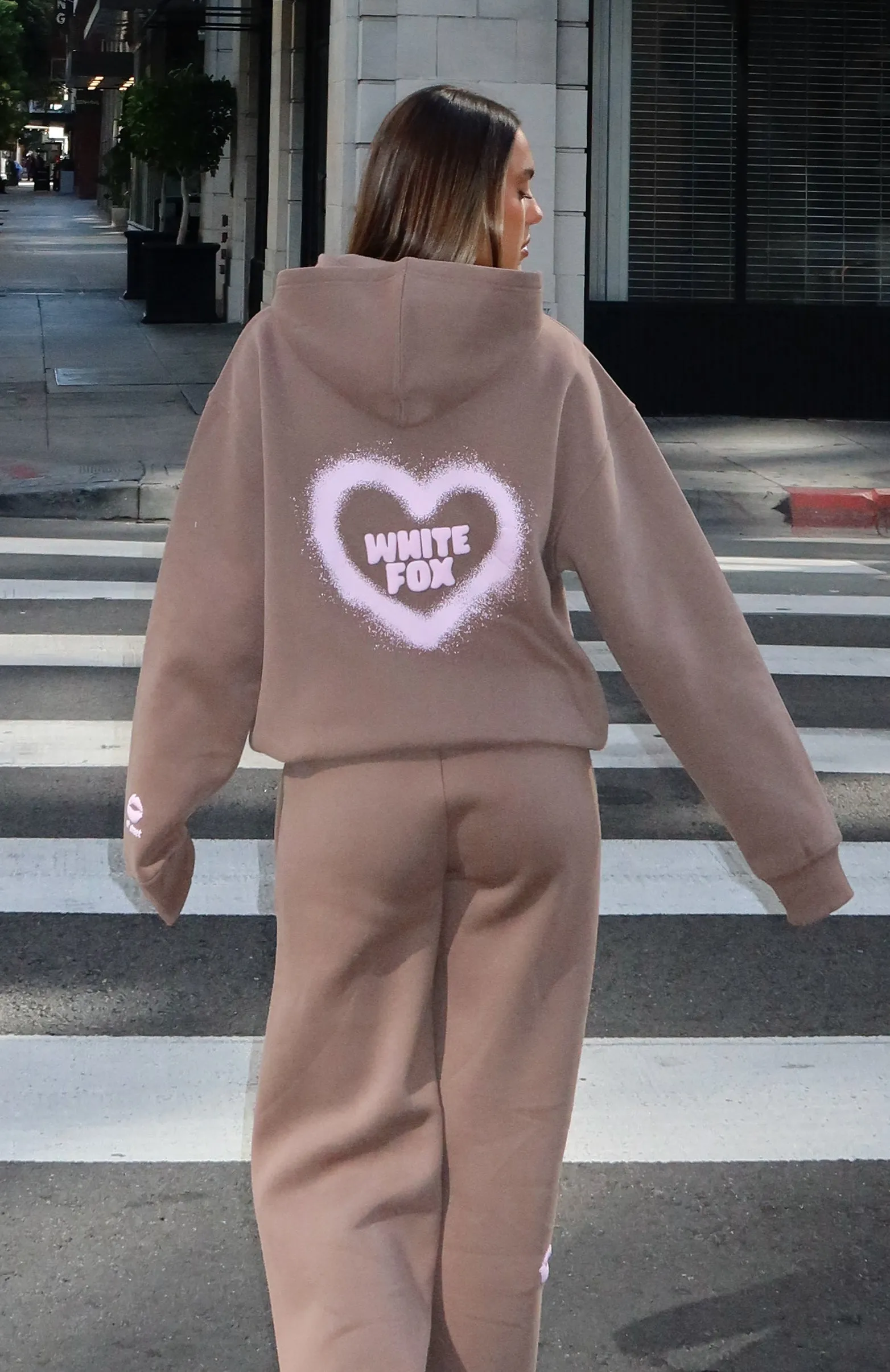 11th Street City Girl At Heart Oversized Hoodie Cinnamon Bun sold by White Fox Boutique