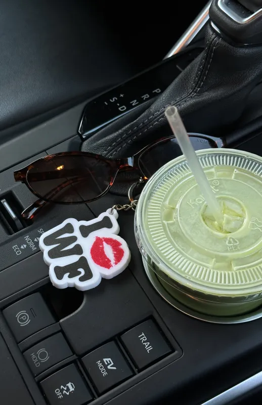 11th Street City Of Dreams Keychain Frosting sold by White Fox Boutique