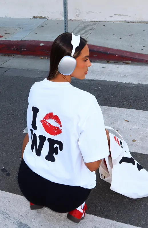 11th Street City Of Dreams Oversized Tee Frosting sold by White Fox Boutique