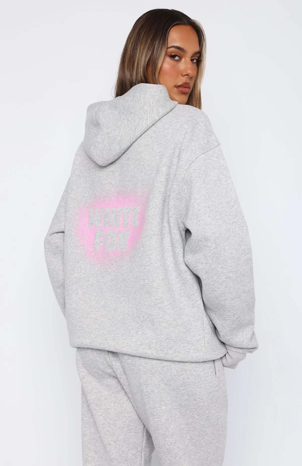11th Street Keeping It Real Oversized Hoodie Jelly Bean sold by White Fox Boutique product image thumbnail 4