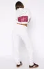 11th Street New York Or Nowhere Sweatpants Berry Blast sold by White Fox Boutique