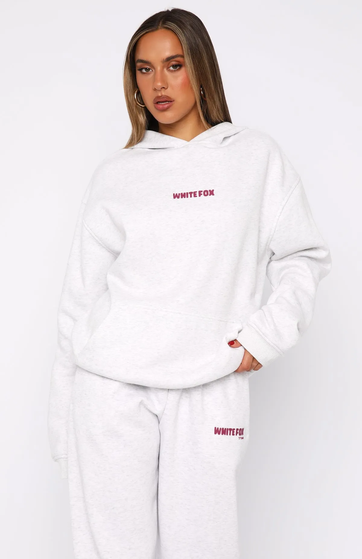 11th Street New York Or Nowhere Oversized Hoodie Berry Blast sold by White Fox Boutique product image thumbnail 3