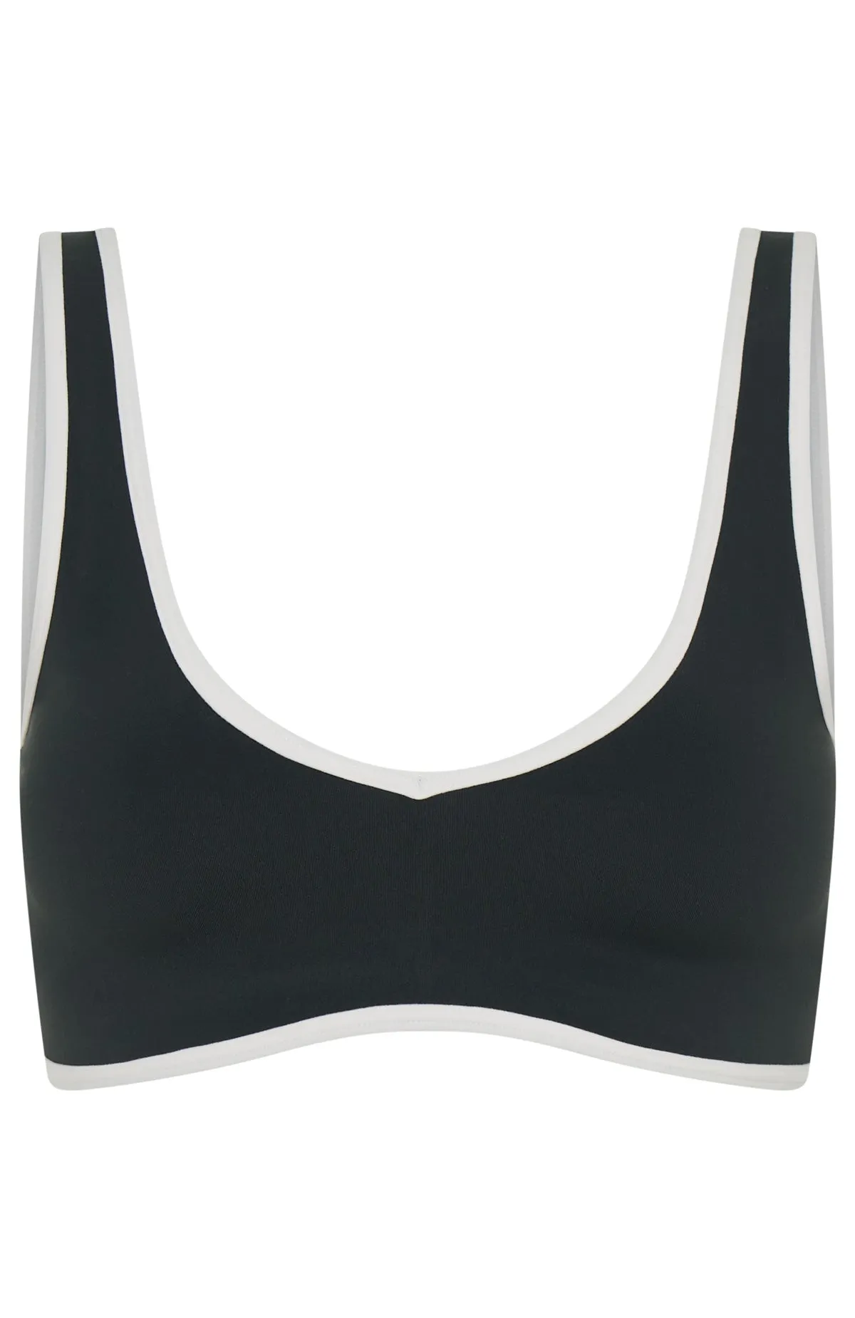 I'll Prove It Sports Crop Forest/Cream sold by White Fox Boutique product image thumbnail 5