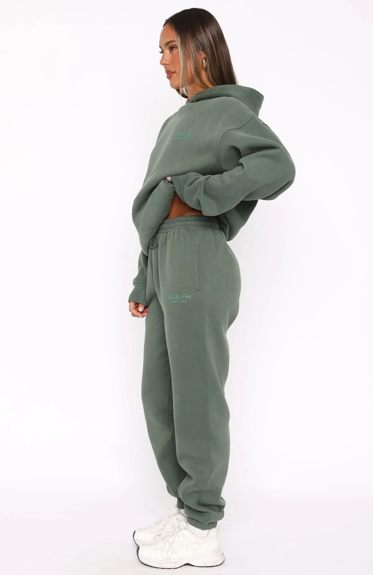 Leisure Edition Sweatpants Dark Green sold by White Fox Boutique product image thumbnail 3