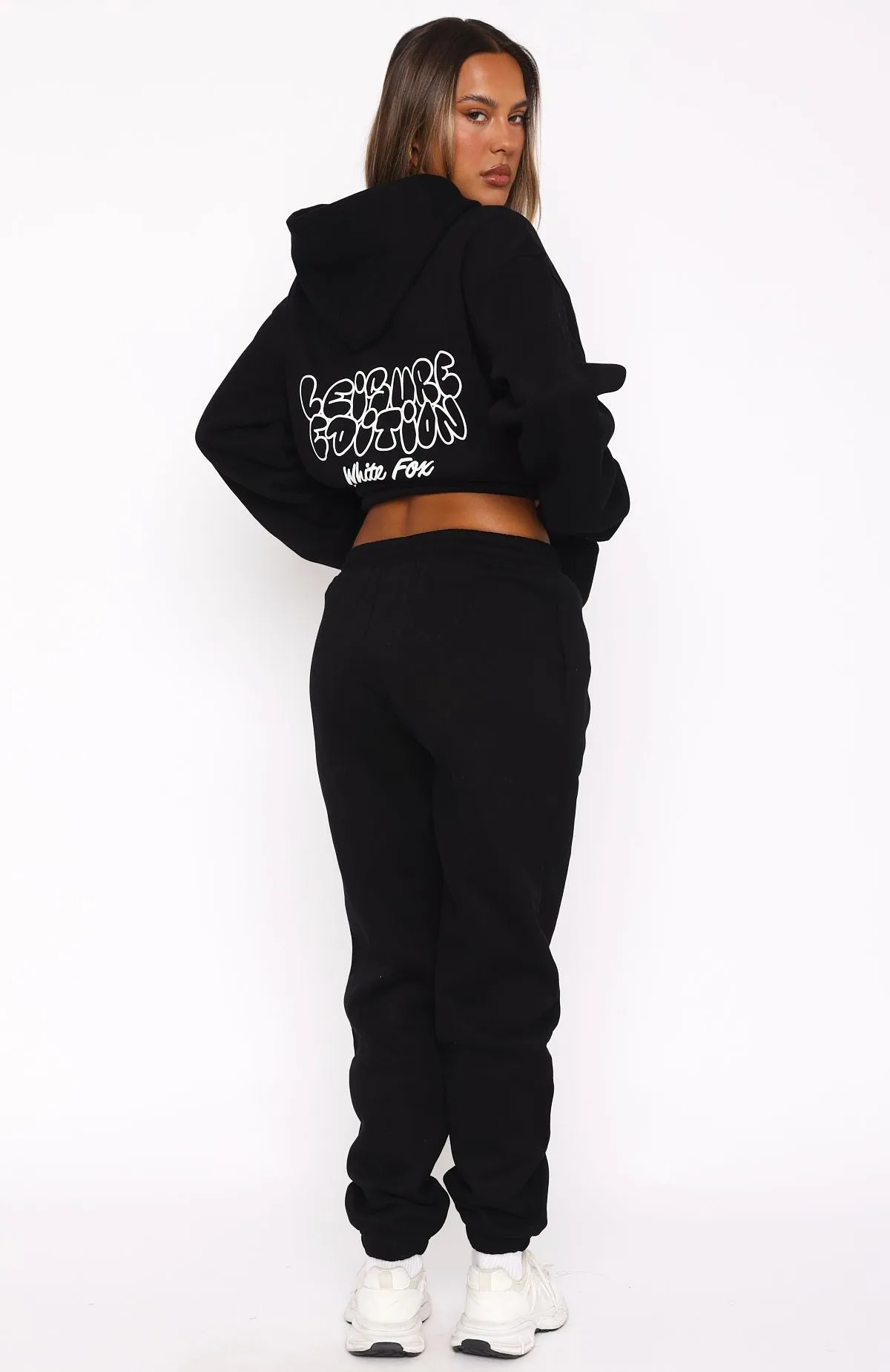 Leisure Edition Sweatpants Black sold by White Fox Boutique product image thumbnail 4