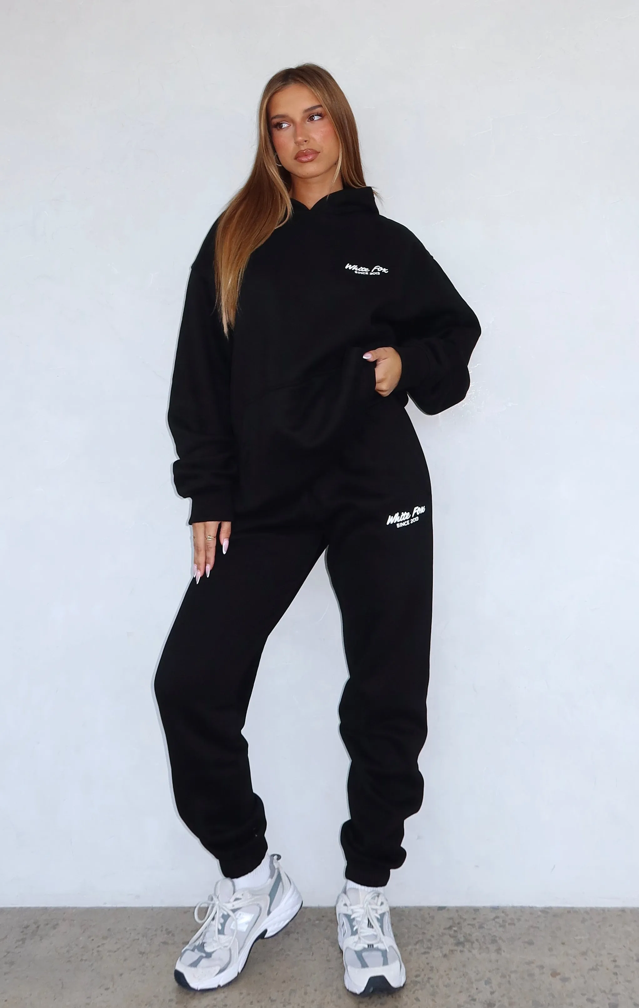 Leisure Edition Sweatpants Black sold by White Fox Boutique