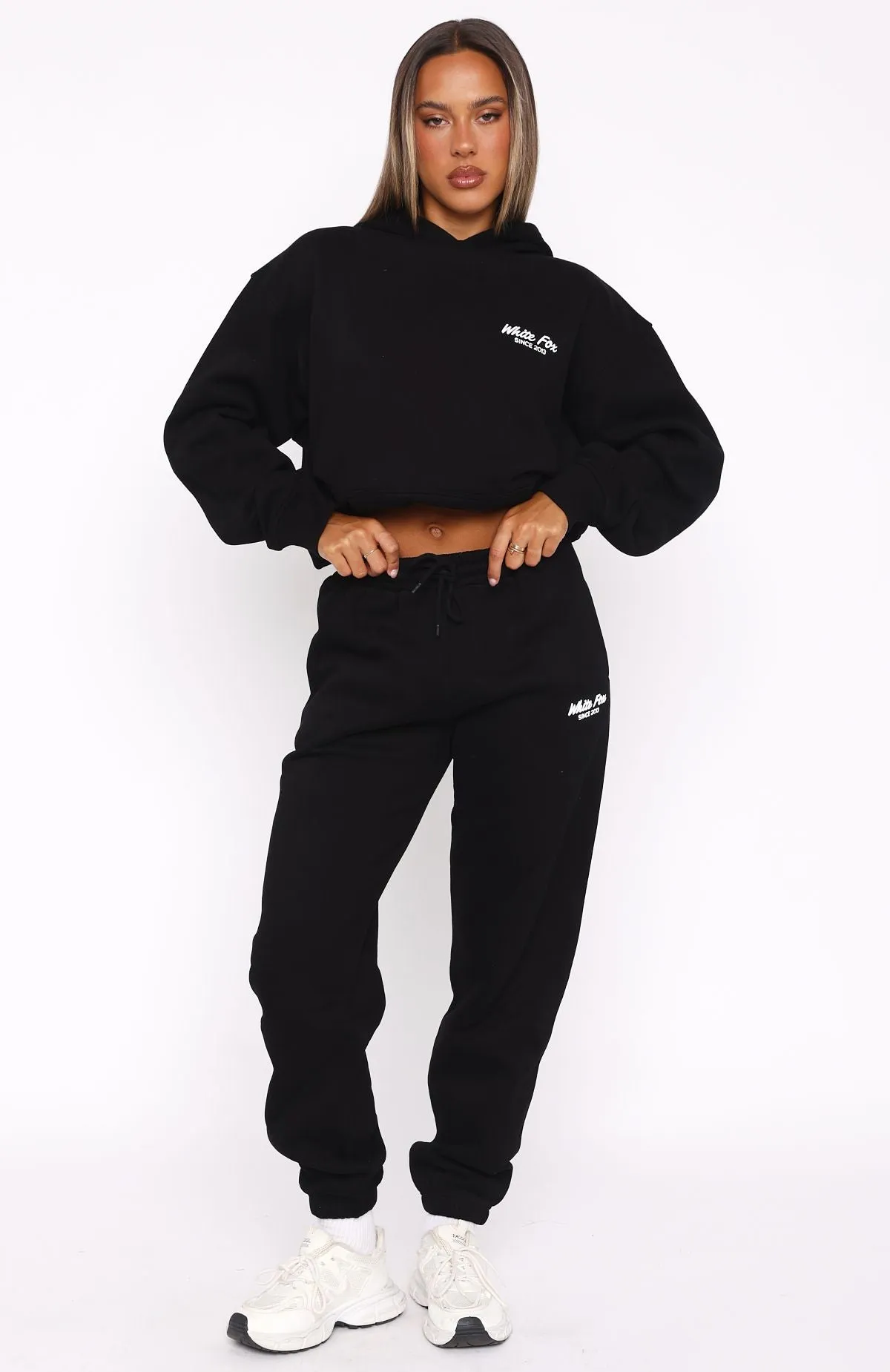 Leisure Edition Sweatpants Black sold by White Fox Boutique product image thumbnail 2