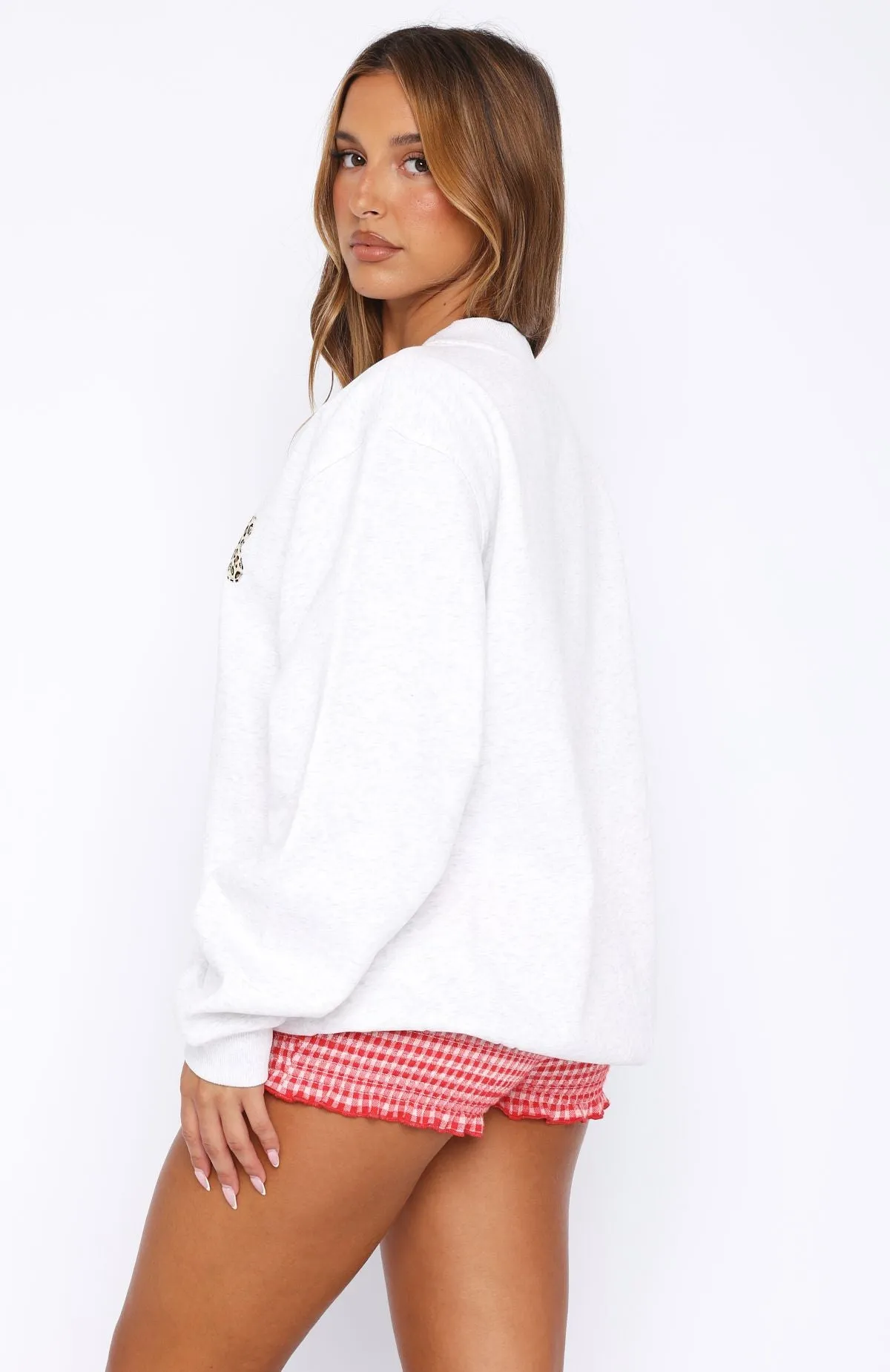 Waiting Long Enough Oversized Sweater Grey Marle sold by White Fox Boutique product image thumbnail 2