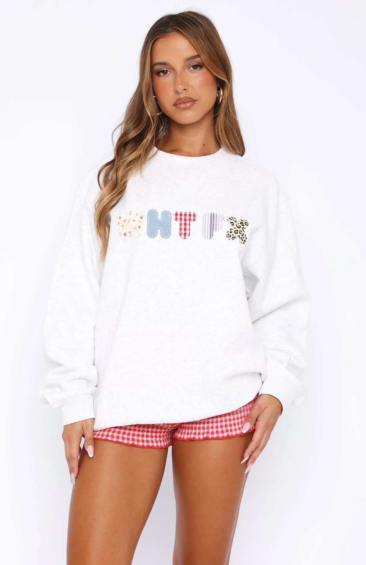 Waiting Long Enough Oversized Sweater Grey Marle sold by White Fox Boutique product image thumbnail 4