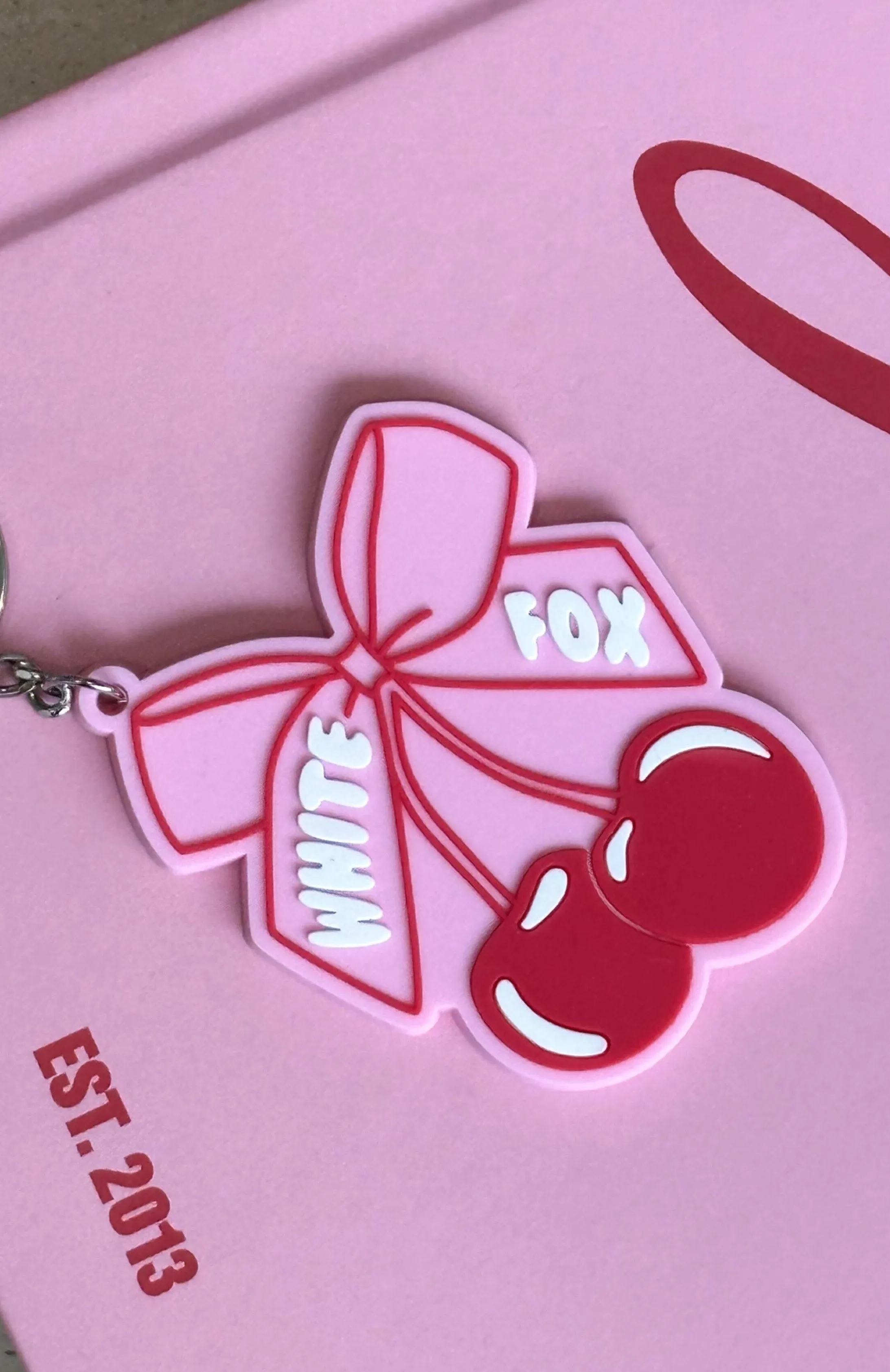 Sweet Soul Keychain Pink/Red sold by White Fox Boutique product image thumbnail 3