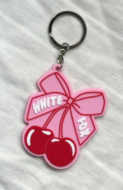 Sweet Soul Keychain Pink/Red sold by White Fox Boutique