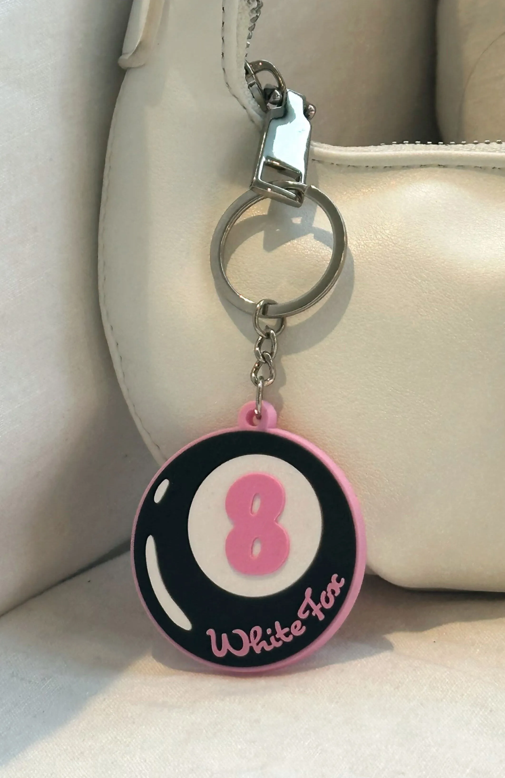 In Motion Keychain Black sold by White Fox Boutique product image thumbnail 2