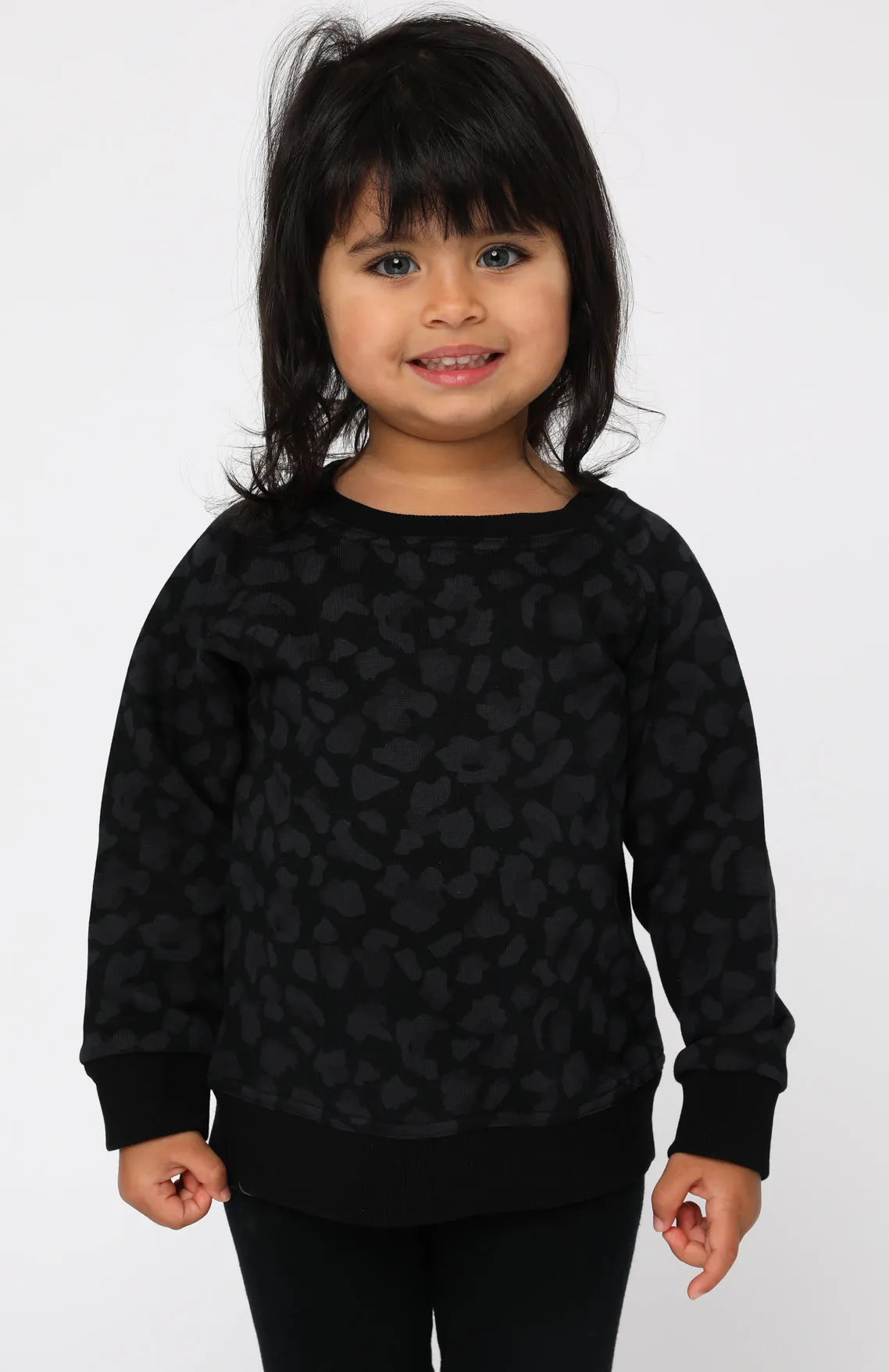 Mini Team Camo Sweater Midnight Camo sold by White Fox Boutique product image thumbnail 5