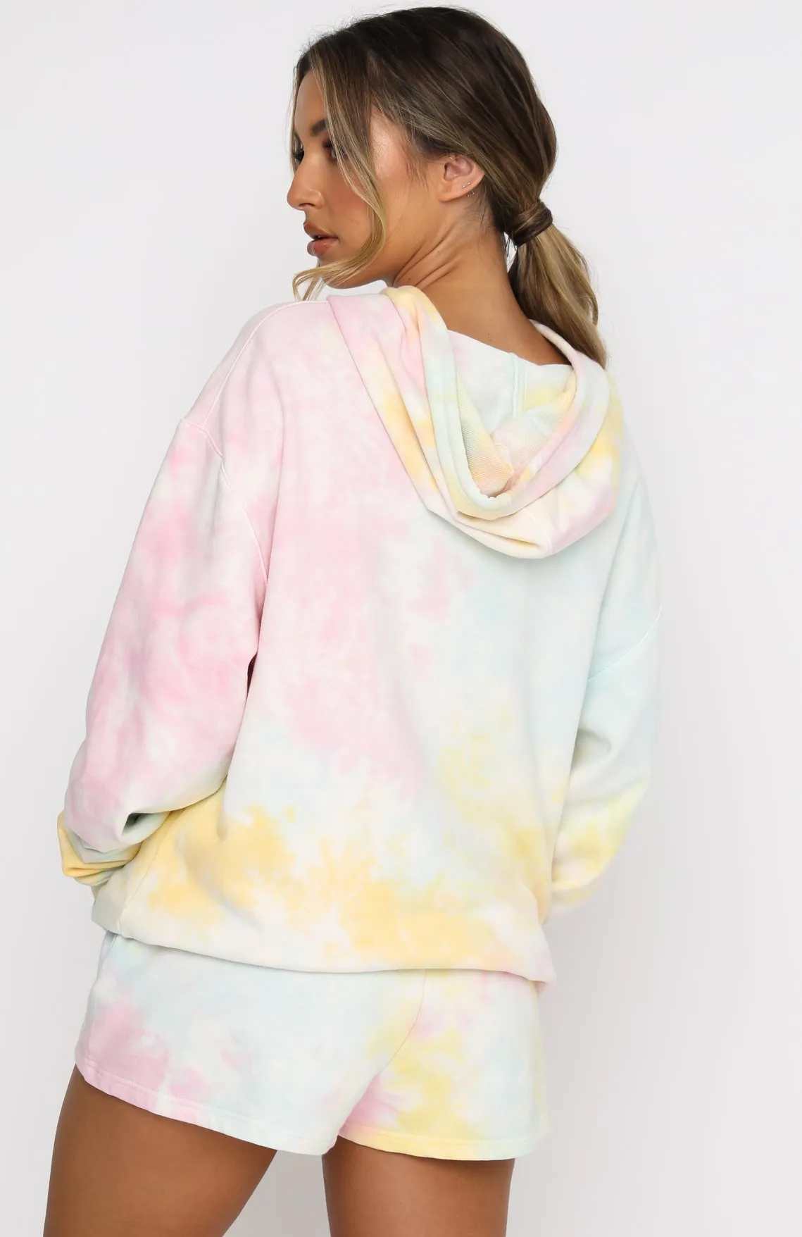 Date Night At Home Oversized Hoodie Popsicle sold by White Fox Boutique product image thumbnail 4