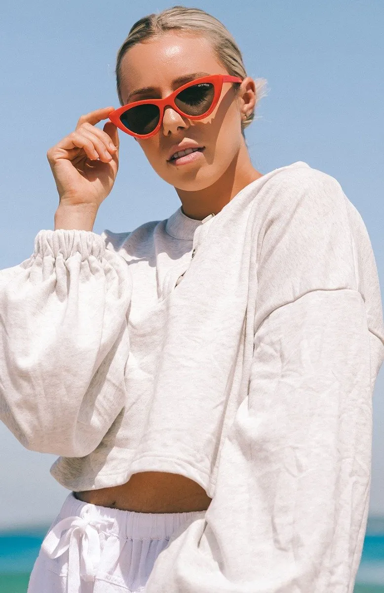 Virgo Sunglasses Bold Tangerine sold by White Fox Boutique product image thumbnail 3