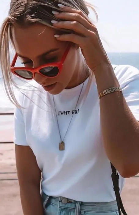 Virgo Sunglasses Bold Tangerine sold by White Fox Boutique