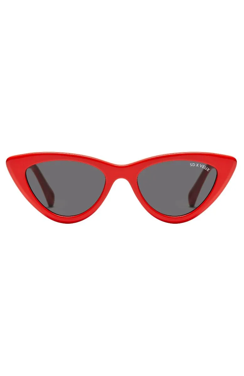 Virgo Sunglasses Bold Tangerine sold by White Fox Boutique product image thumbnail 5