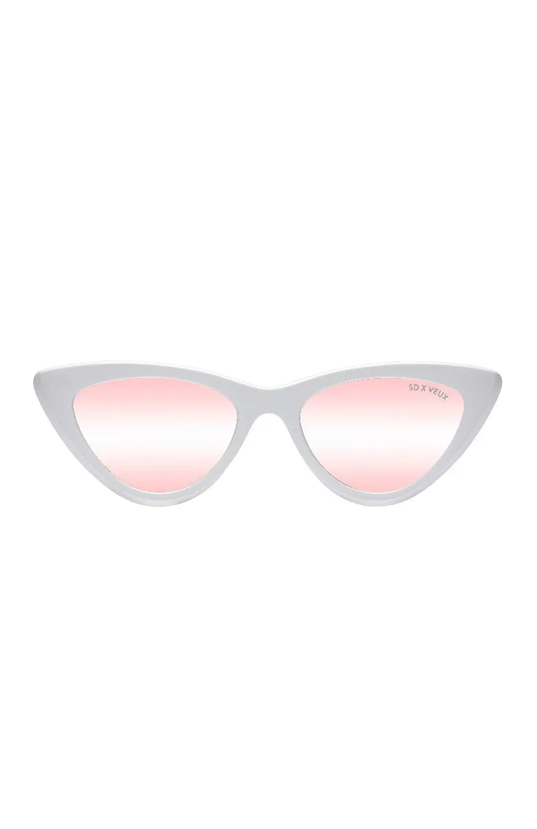 Virgo Sunglasses Matte Mylk sold by White Fox Boutique product image thumbnail 4