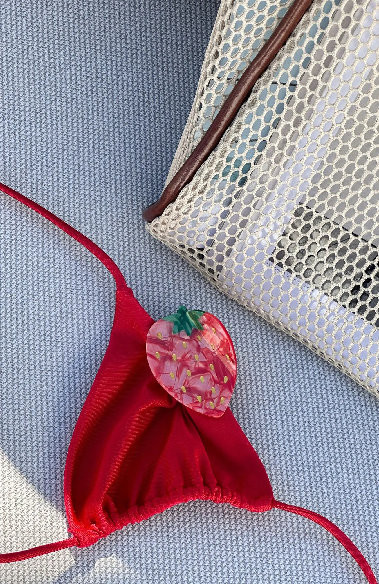 Piper Hair Clip Strawberry sold by White Fox Boutique product image thumbnail 2