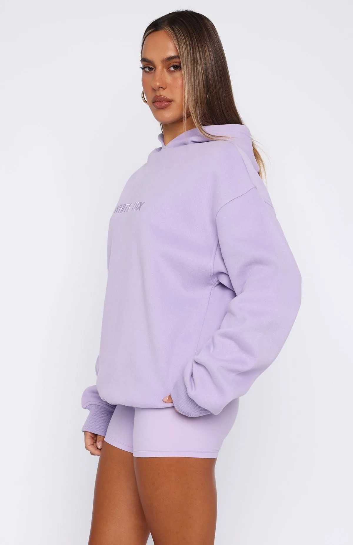 Stay Lifted Oversized Hoodie Lavender sold by White Fox Boutique product image thumbnail 3