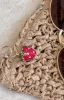 Stefanie Key Ring Red Strawberry sold by White Fox Boutique