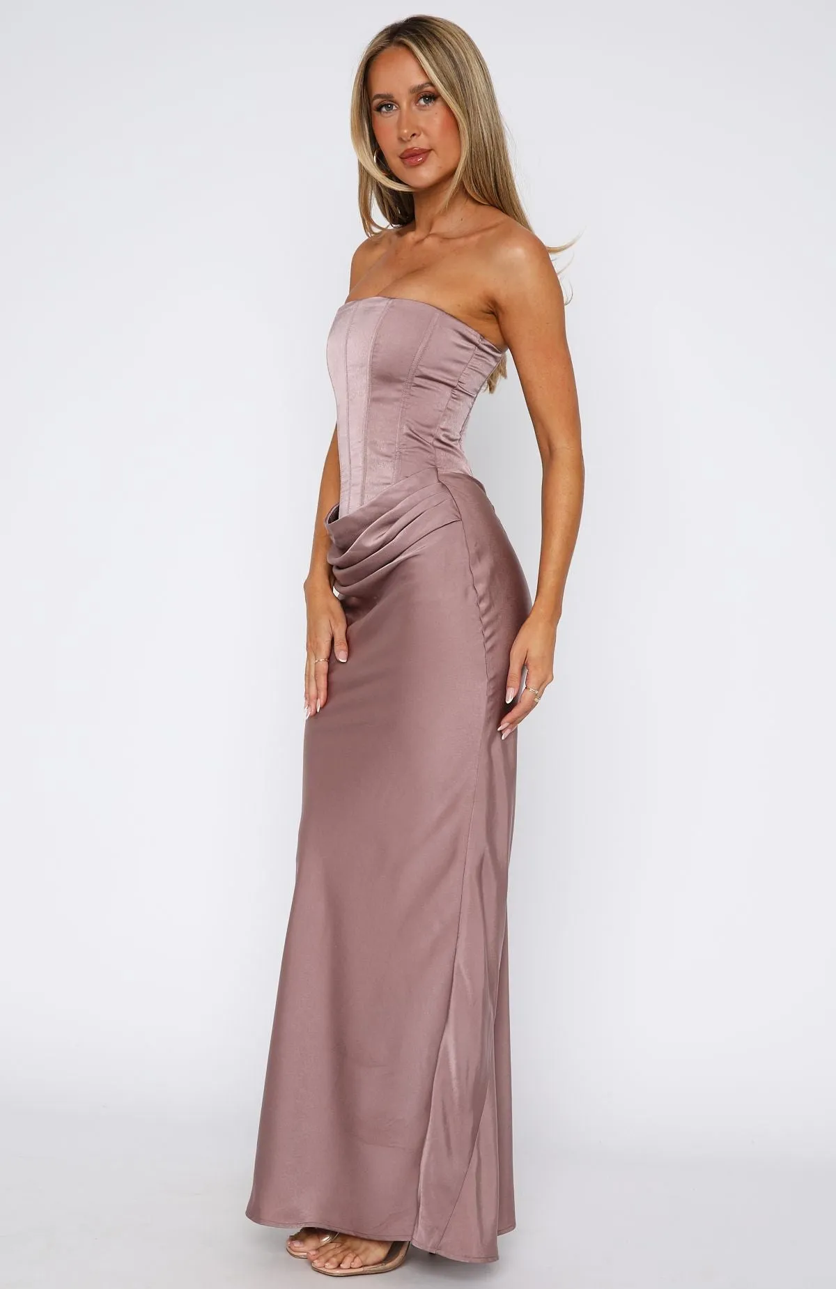 Love This Feeling Maxi Dress Mocha sold by White Fox Boutique product image thumbnail 4