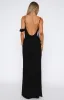 Love Blossoms Maxi Dress Black sold by White Fox Boutique