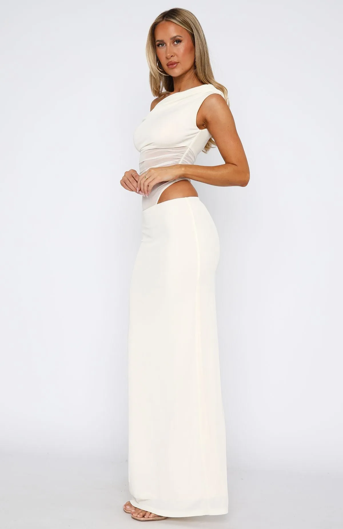 Girls Night Maxi Dress White sold by White Fox Boutique product image thumbnail 4